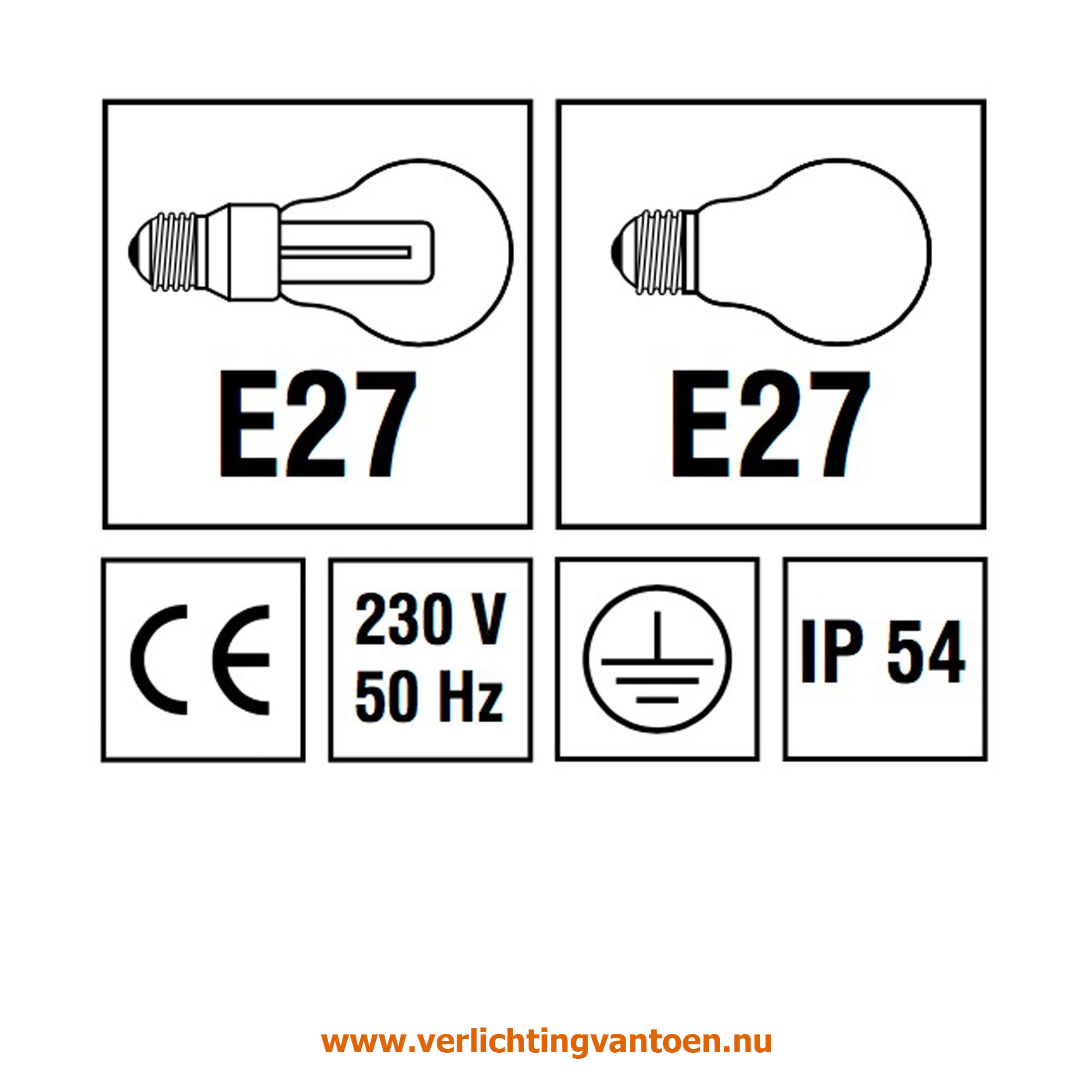 Verlichting van Toen - verlichtingsuitleg met IP 54 waterdicht Verlichting van Toen - verlichtingsuitleg met IP 54 waterdicht
