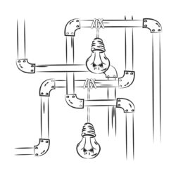 Bauhaus stijl verlichting - Verlichting van Toen