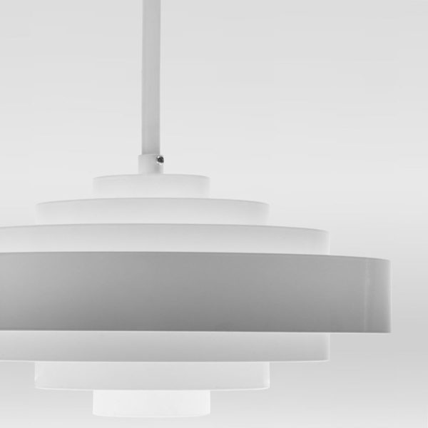 Circular hanglamp wit - Verlichting van Toen