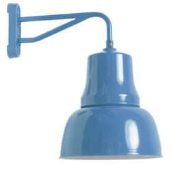 Maatwerk wandlamp Dresden blauw