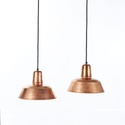 Hanglampen eettafel: Berlin Koper hanglampen boven de eettafel - Verlichting van Toen