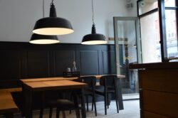 Berlin zwart hanglamp eetkamer lamp industrieel - Verlichting van Toen
