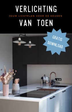 Voorkant E-book lichtplan keuken - Verlichting van Toen