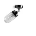 Ebolicht Bremerhaven Zylinder met scharnier plafondlamp industrieel - Verlichting van Toen