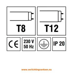 Verlichting van Toen - verlichtingsuitleg TL met IP 20