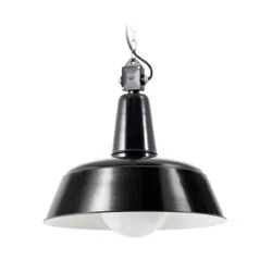 Hanglamp Berlin Kugel zwart - Verlichting van Toen