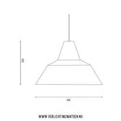 Bielefeld 350 - hanglamp - tekening - Verlichting van Toen