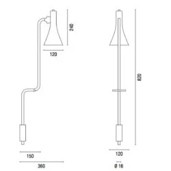 Balance technische tekening - Verlichting van Toen