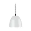 ebolicht-hanglamp-cup-lichtgrijs met textiel zwart wit