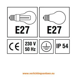 Verlichting van Toen - verlichtingsuitleg met IP 54 waterdicht