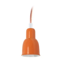 Zuiver oranje Form hanglamp oranje-wit textiel - Verlichting van Toen