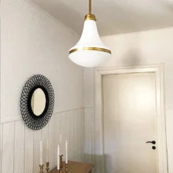 Potsdam messing in entree - Verlichting van Toen