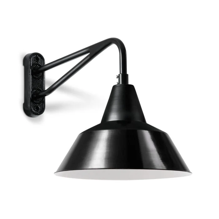 Ebolicht Bielefeld wandlamp replica industrieel - Verlichting van Toen